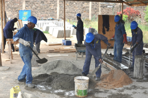 Team converting waste into fertilizer